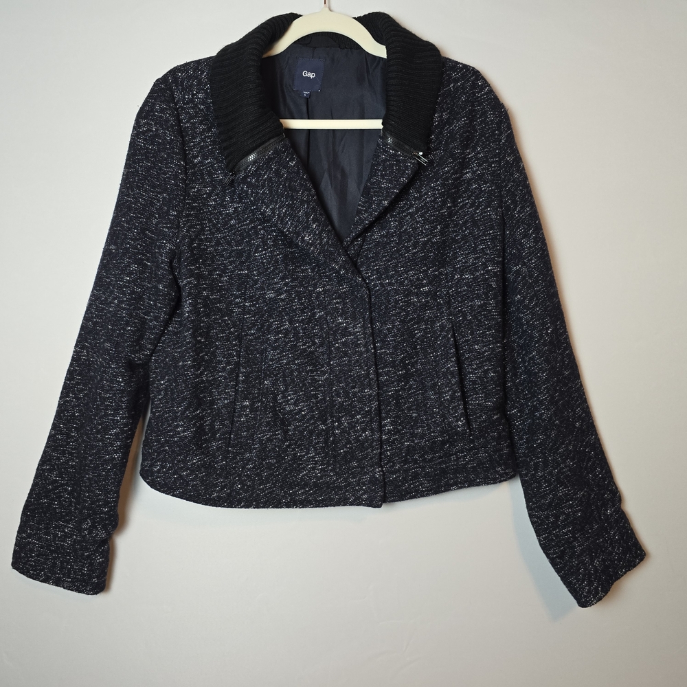 GAP Women's Textured Black Blazer